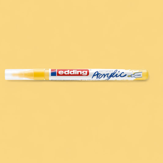 Edding 5300 Acrylmarker
Verkehrsgelb 905 , Rundspitze 1-2 mm