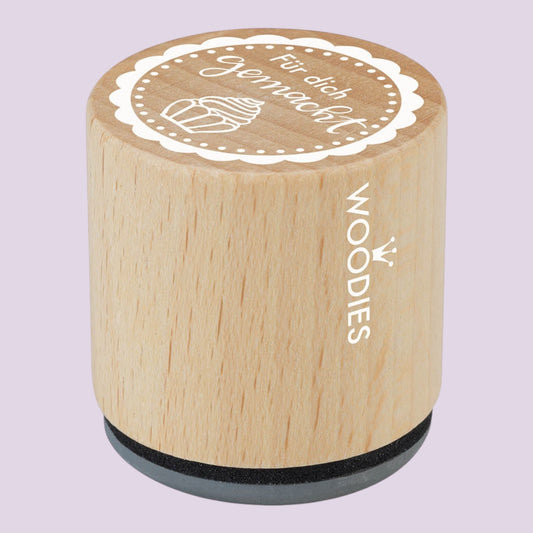 Woodies Holzstempel Für Dich gemacht Ø 3 cm