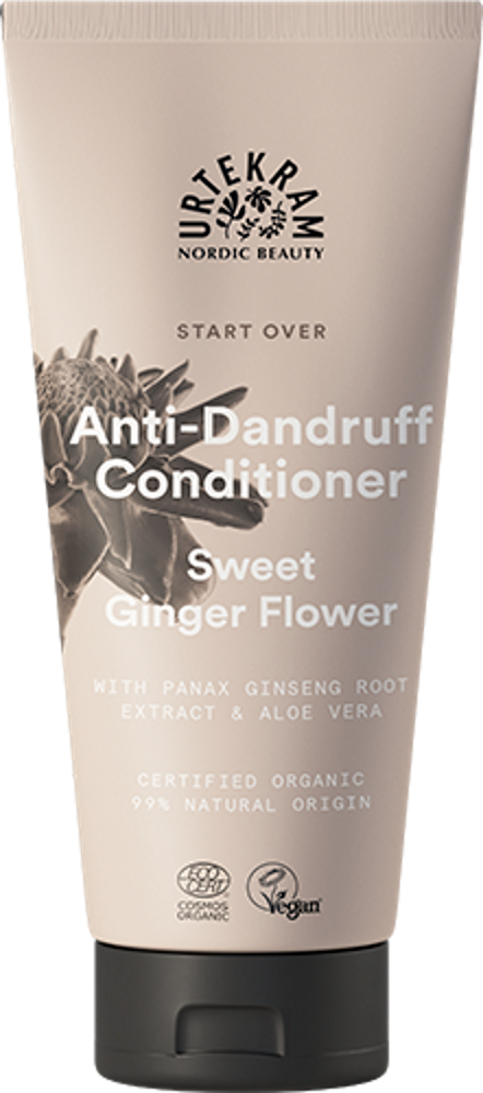 URTEKRAM - Anti-Dandruff Conditioner Sweet Ginger Flower - Organic Hair Care 🌿✨