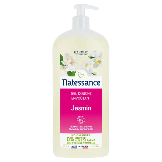 NATESSANCE - Floral Essence Jasmine Shower Gel - Luxurious Spa Experience! đâ¨
