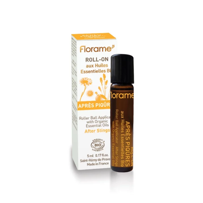 FLORAME - After-Bite Roll-On with Organic Essential Oils - Soothing Relief for Itchy Skin! 🌿✨