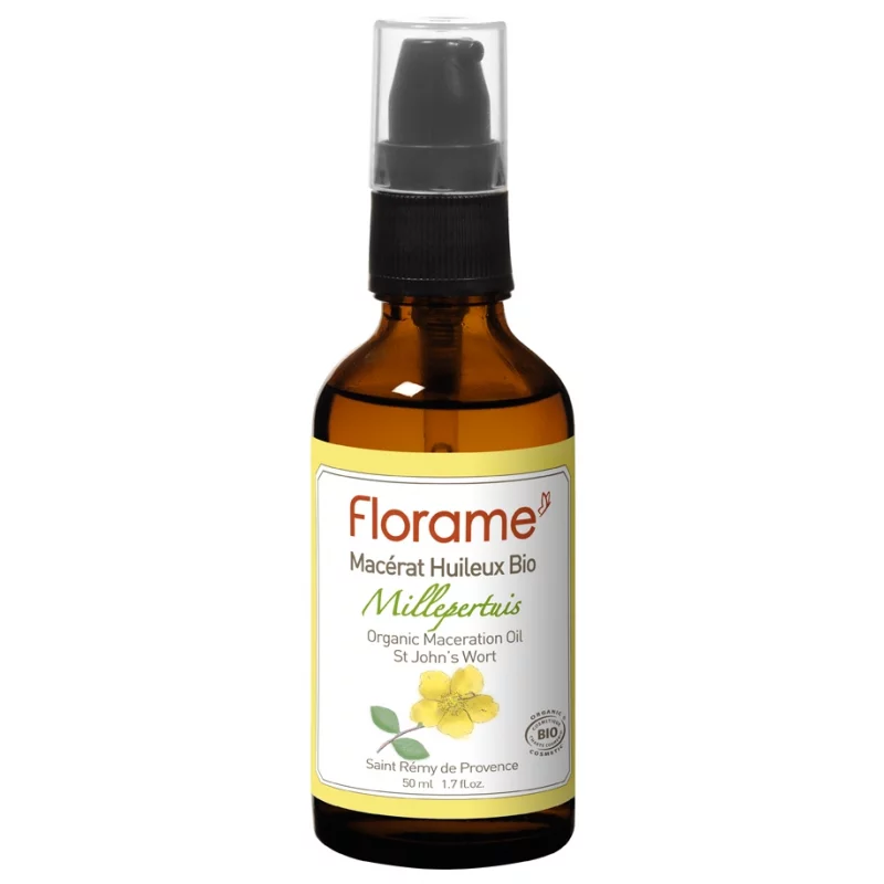 FLORAME - Organic St. John's Wort Maceration Oil - Revitalize Your Skin Naturally 🌼💧