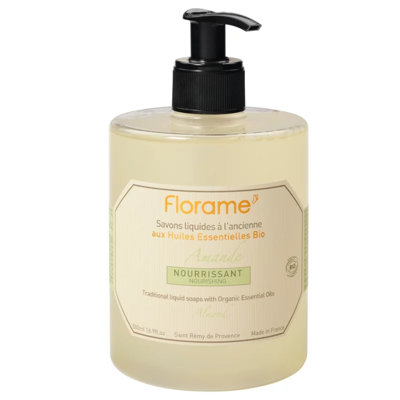 FLORAME - Traditional Liquid Soap Almond - Nourish Your Skin Naturally! 🌿🧼