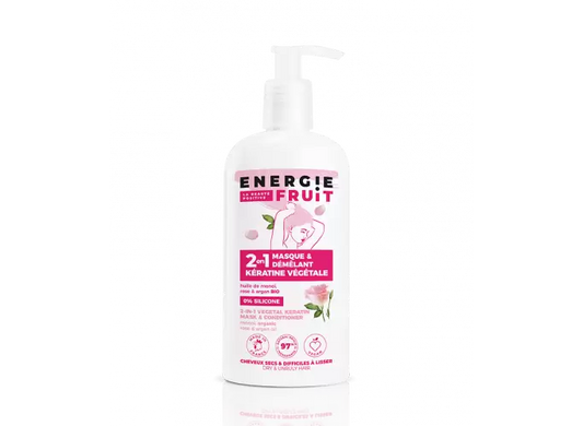ENERGIE FRUIT - 2-in-1 Hair Mask with Monoi Rose - Revitalize & Glow for Beautiful Locks! 🌟🌸