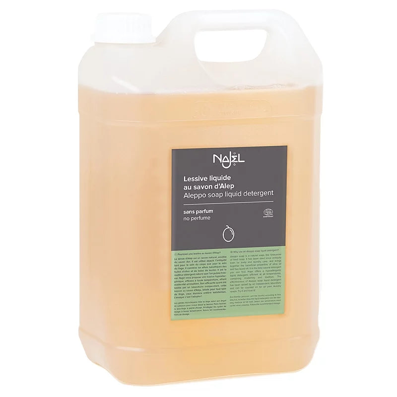 Najel - Liquid Soap Detergent with Aleppo Soap - Gentle Clean for Every Home 🧼🌿
