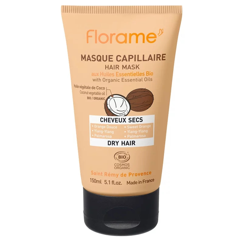 FLORAME - Organic Hair Mask for Dry Hair - Nourish Your Locks! 🌿💆♀️✨