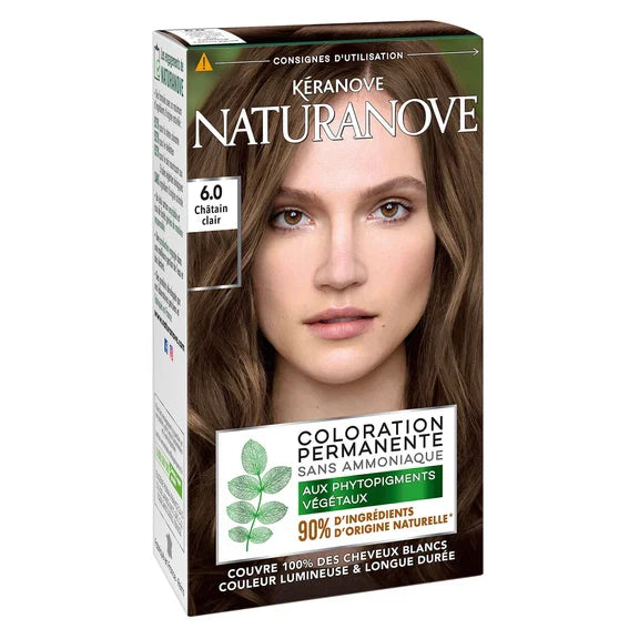 NaturaNove Permanent Coloring Light Brown 6.0 - Transform Your Look Effortlessly! đâ¨