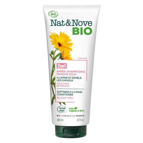 NAT&NOVE - Bio Softness 2 in 1 Mask Conditioner - Nourish & Revitalize Your Hair! 🌿✨