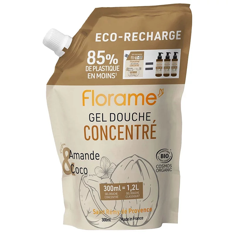 FLORAME - Concentrated Shower Gel Eco-Refill - Refreshing Cleanliness & Eco-Friendly 🌊♻️