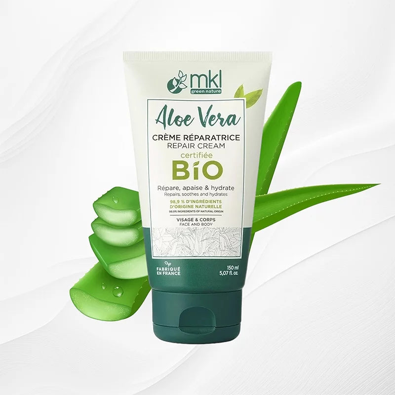 MKL GREEN NATURE - 3-in-1 Aloe Vera Repair Cream (100ml) - Revitalize & Restore Your Glow! 🌱✨