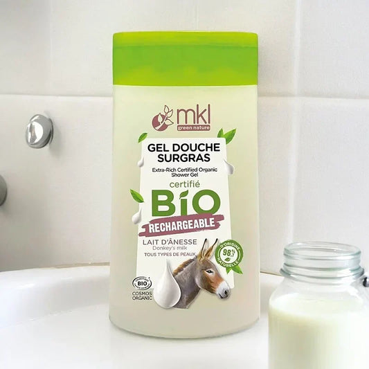 MKL GREEN NATURE - Organic Donkey Milk Shower Gel - Indulge in Nature's Best 🧖♀️✨