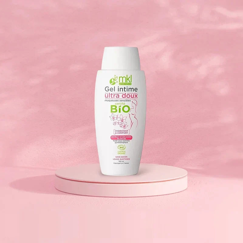 MKL GREEN NATURE - Ultra Gentle Intimate Gel with Organic White Orchid (200ml) - Nourish Your Skin Naturally! 🌺✨