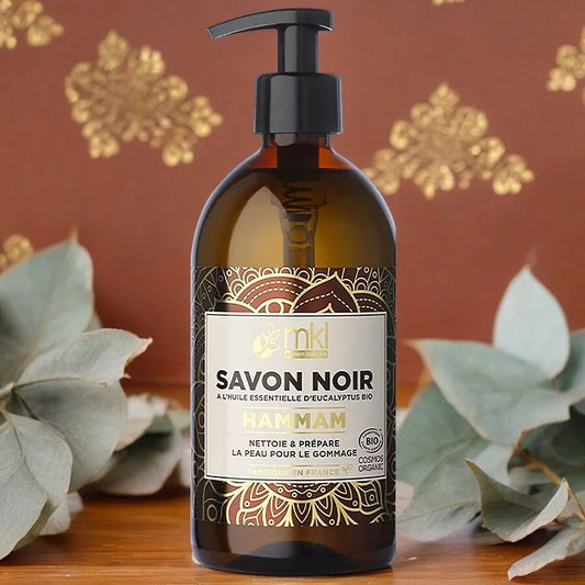 MKL GREEN NATURE - Eucalyptus Black Soap (500ml) - Cleanse & Revitalize Naturally! 🌱✨