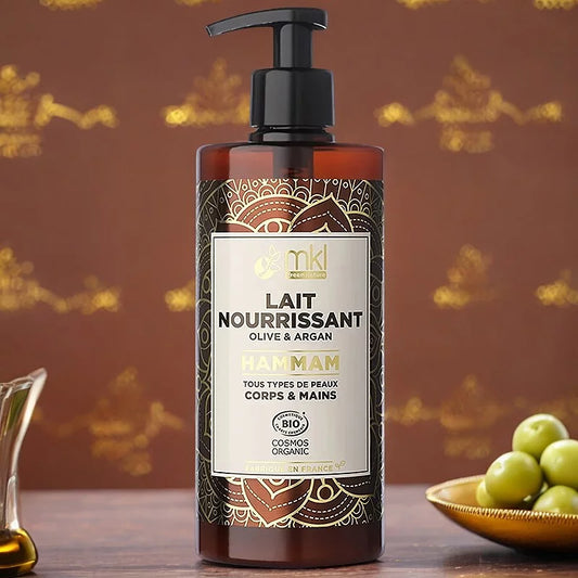 MKL GREEN NATURE - Organic Olive & Argan Body Lotion (400ml) - Hydrate & Glow Naturally! ✨🌱