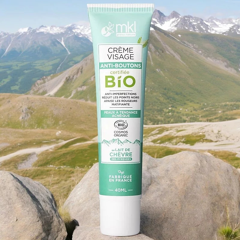 MKL GREEN NATURE - Anti-Blemish Face Cream with Goat Milk - Achieve Flawless Radiance! ✨🌿
