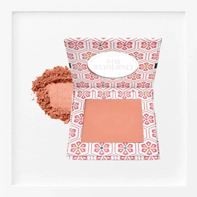 CHARLOTTE BIO - Coral Pink Powder Blush - Radiant Glow for Flawless Beauty đ¸â¨