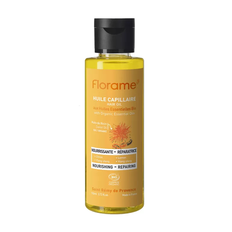 FLORAME - Organic Hair Oil for Dry Hair - Nourish & Revitalize Your Locks! 🌟💇♀️