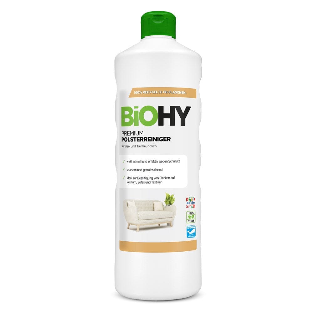BiOHY Premium Polsterreiniger 1 Liter – 2-in-1 Reinigung & Pflege