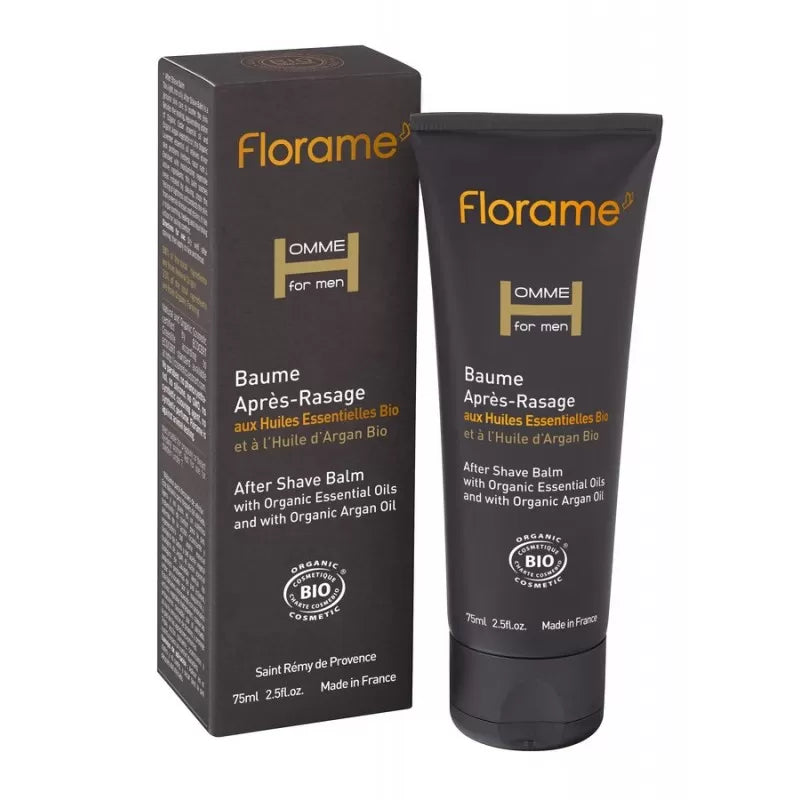 FLORAME - Organic After-Shave Balm for Men - Refresh & Soothe Your Skin! 🌿✨