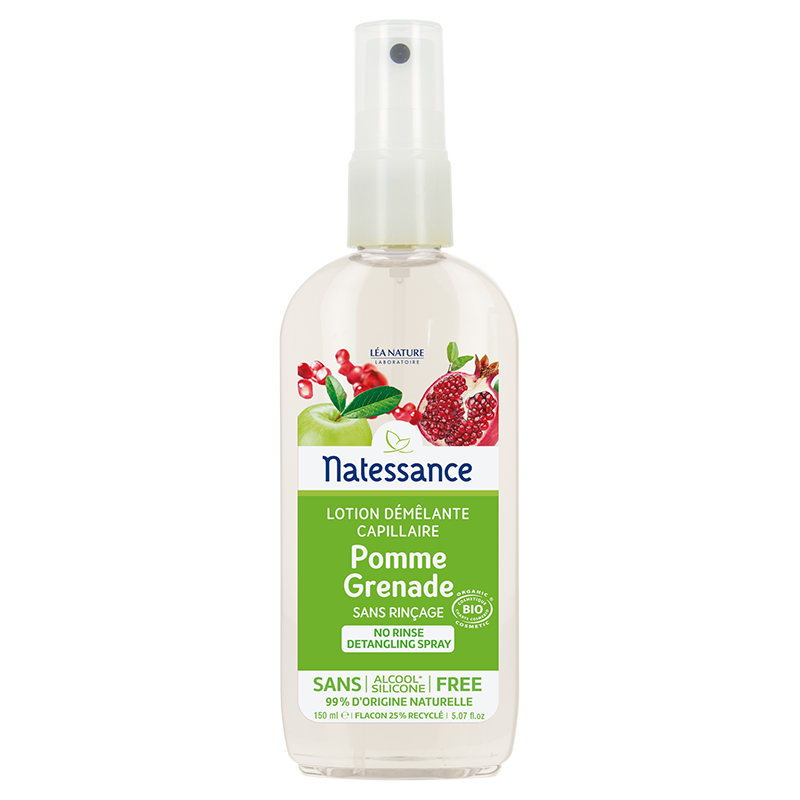 NATESSANCE - Apple Pomegranate Detangling Spray - Tangle-Free & Radiant Hair! 🍏✨