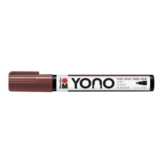 Acrylmarker YONO 1.5 - 3 mm Braun