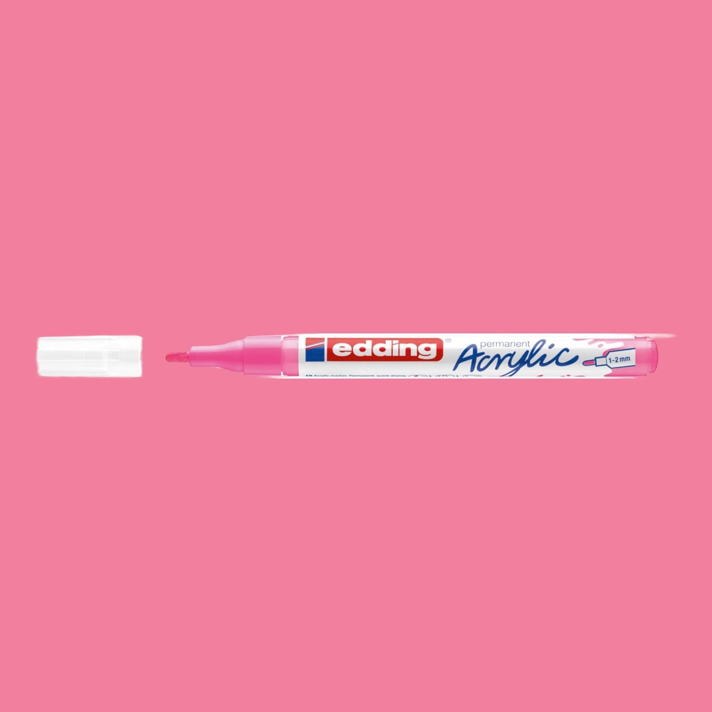 Edding 5300 Acrylmarker
neonpink 069 , Rundspitze 1-2 mm