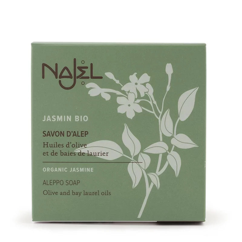 Najel - Aleppo Soap with Organic Jasmine - Luxurious Natural Cleanse đ¸â¨
