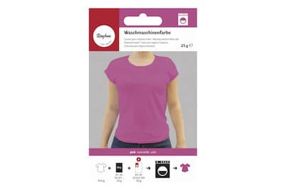 Rayher Waschmaschinenfarbe Pink