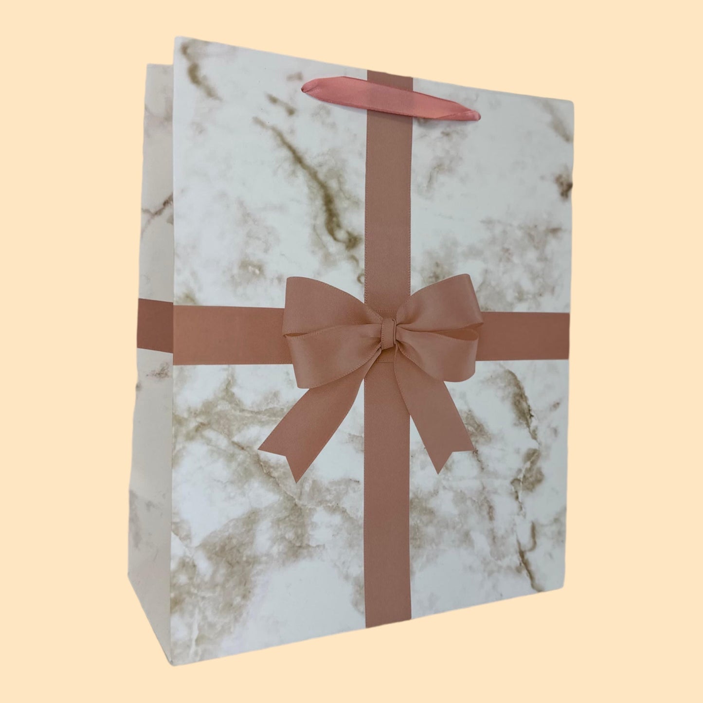 Geschenktasche: Marmoreffekt