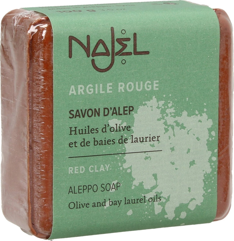Najel - Red Clay Aleppo Soap - Purify & Revitalize! 🧼✨