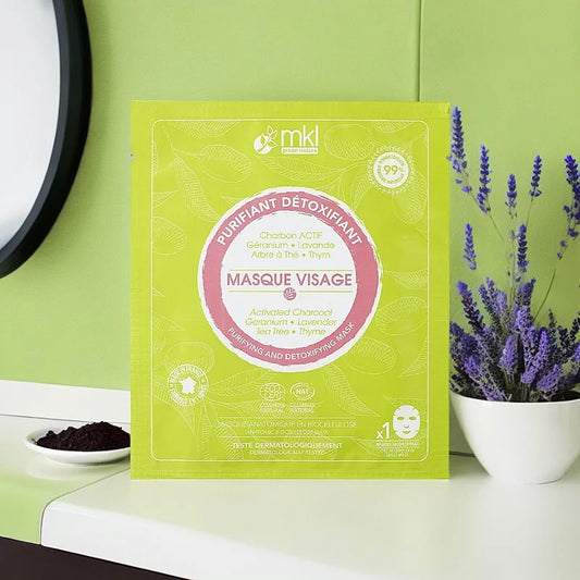 MKL GREEN NATURE - Rejuvenating Clay Face Mask (1 piece) - Hydrate & Glow Your Skin 🌼💧