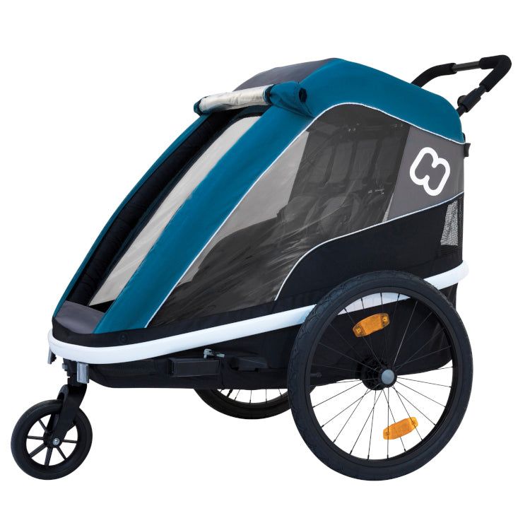 HAMAX - Twin Petrol Stroller - Dual Adventure & Comfort 🚴♂️👶