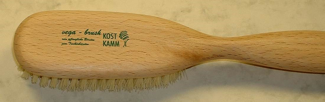 Kostkamm - Beechwood Hair Brush - Natural Vegan Quality đż