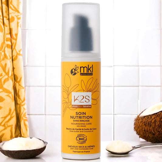 MKL GREEN NATURE - Leave-in Nutrition Care BIO Shea & Coconut - Nourish & Shine for Beautiful Hair! 🌿✨