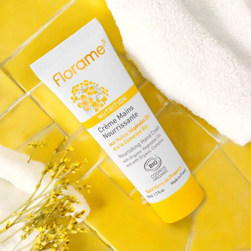 FLORAME - Nourishing Hand Cream Organic Camelina - Revitalize Your Hands! 🌿✨