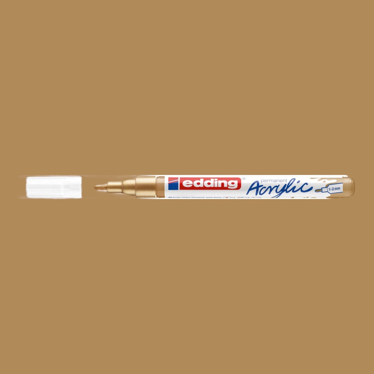 Edding 5300 Acrylmarker
reichgold 924 , Rundspitze 1-2 mm