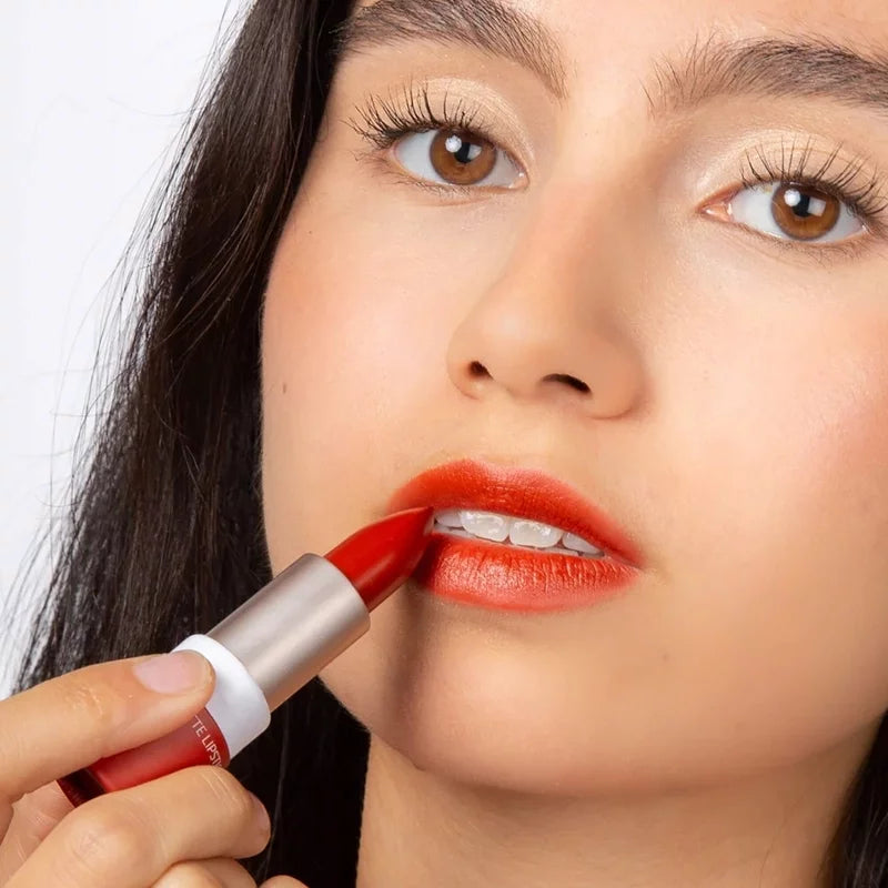 CHARLOTTE BIO - Matter Lipstick Poppy BIO - Gorgeous Color for Natural Beauty 💄🌿