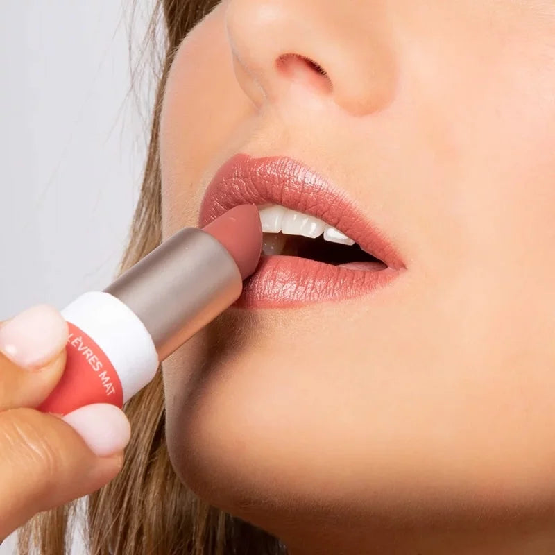 CHARLOTTE BIO - Matter Lipstick Rose-Red Organic - Luscious Color for Every Occasion 💄🌹