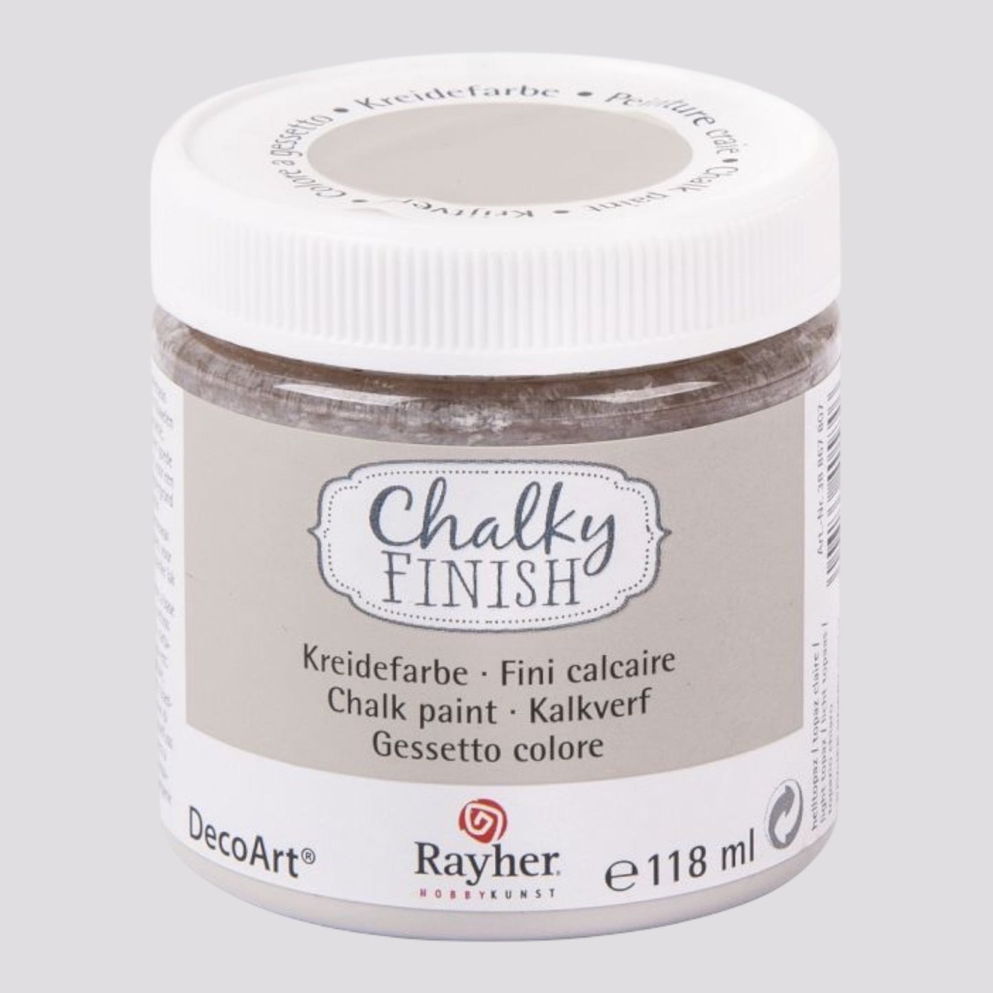 Rayher Chalky-Finish Kreidefarbe – Helltopaz