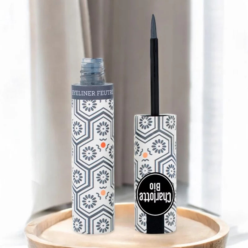 CHARLOTTE BIO - Felt-tip Eyeliner BIO Gray - Perfect Precision for Stunning Eyes! ✨💖
