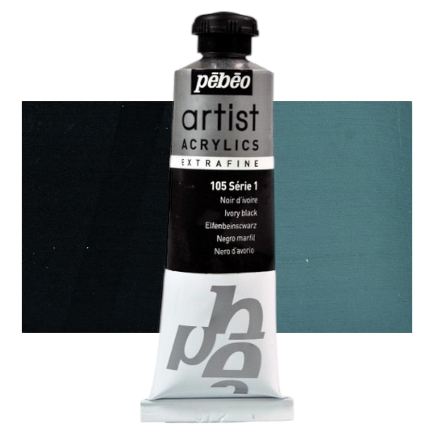 Pébéo Artist Acrylics Elfenbeinschwarz 105 Serie 1