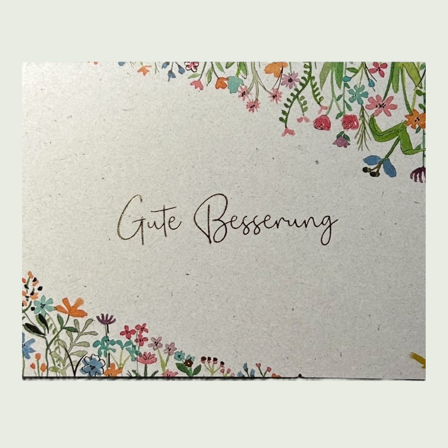 Postkarte „Gute Besserung“