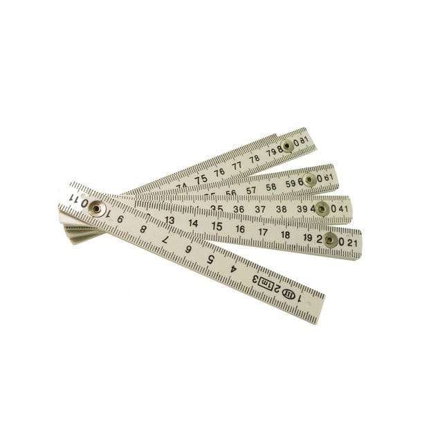 Metrum Faltmeter 1 Meter aus Kunststoff