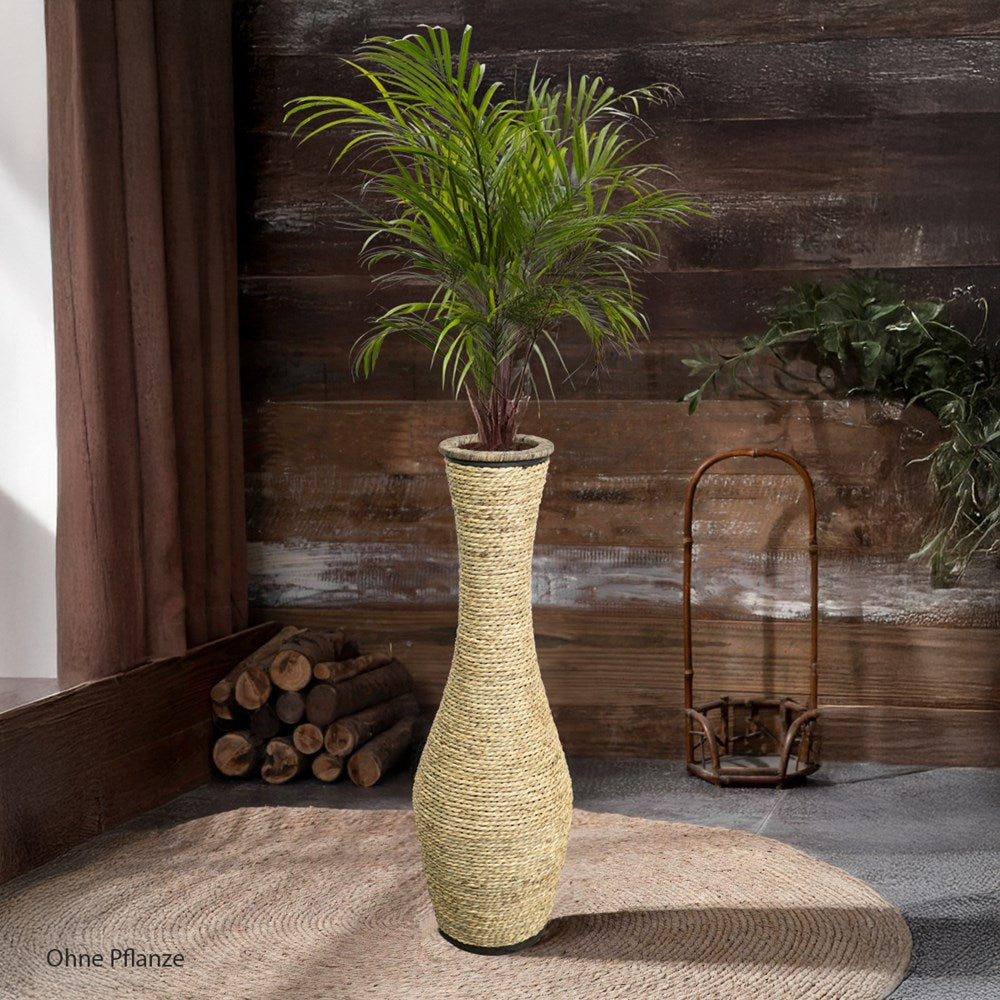 Vaso da terra con decorazione del deserto