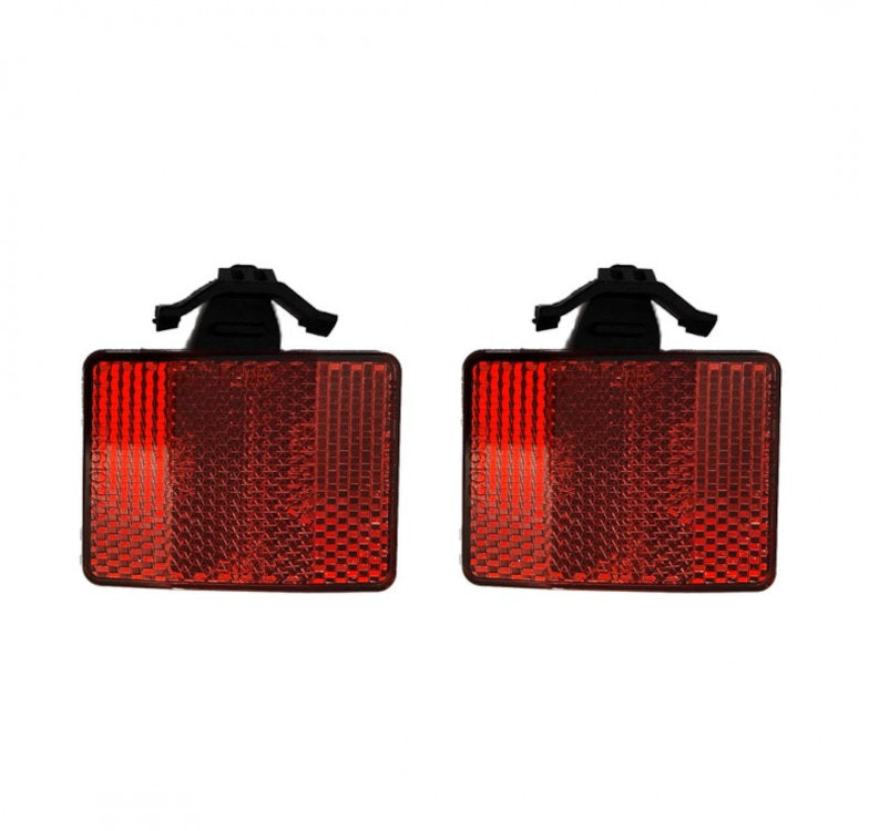 HAMAX - Rear Reflectors Set - Stay Visible & Safe 🌟🚴