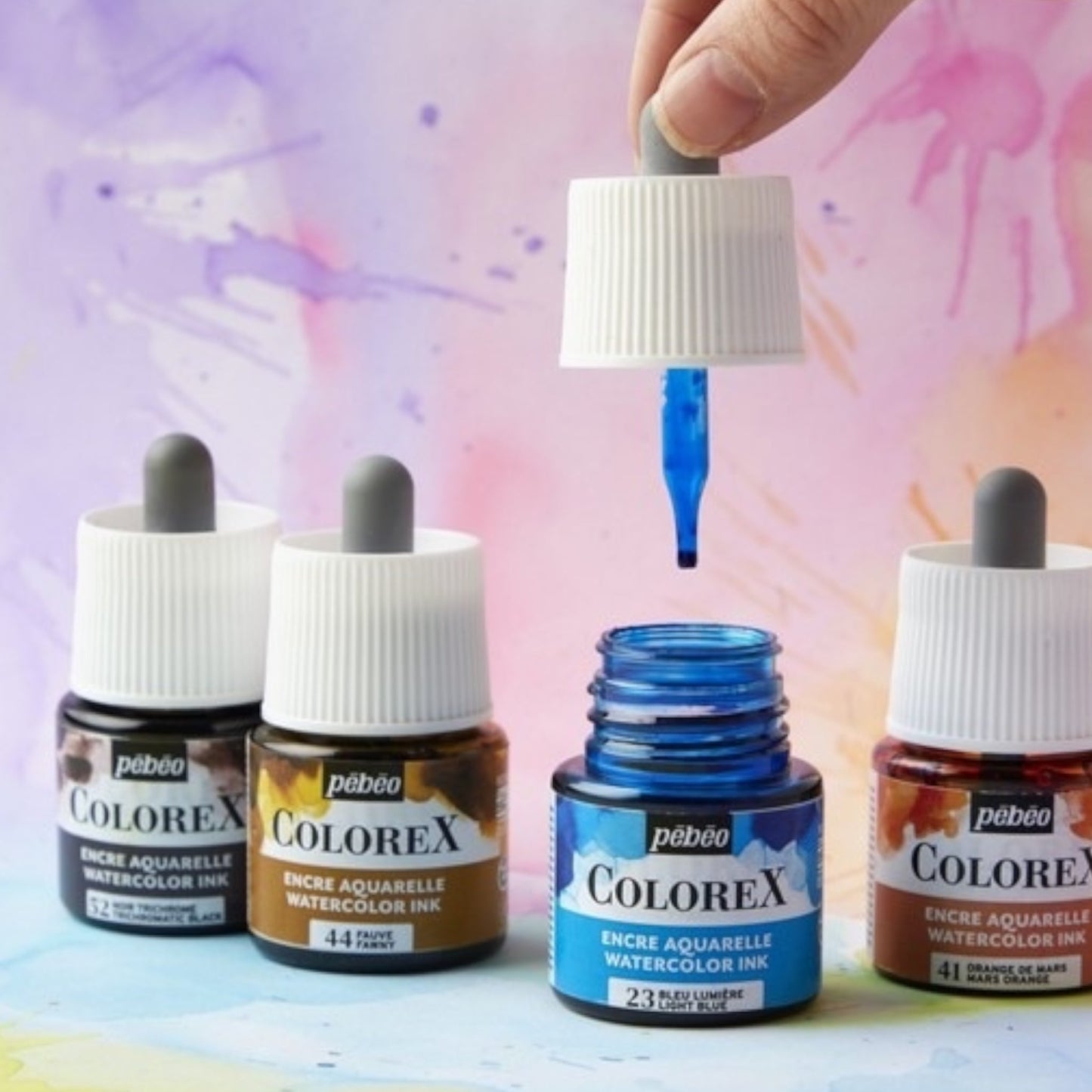 Pebeo Colorex Inks - Silver, 45 ml