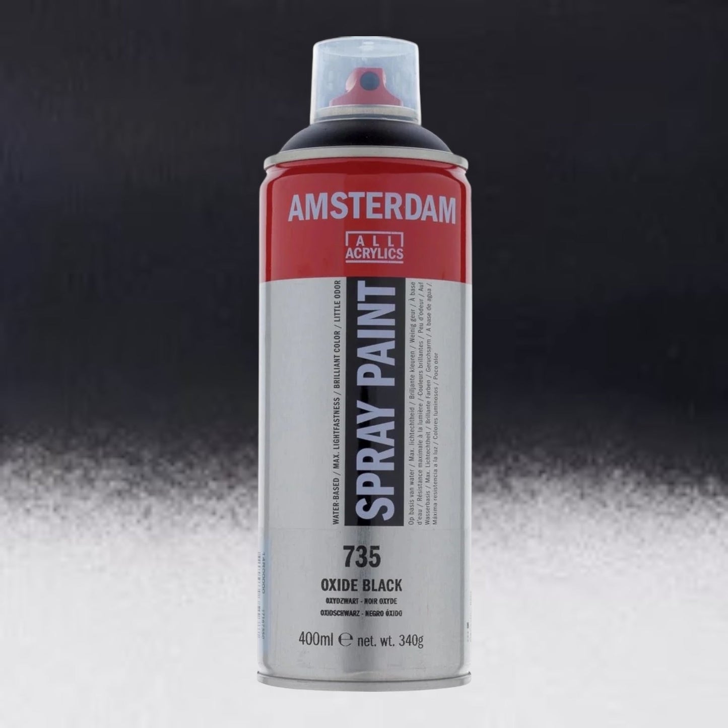 Amsterdam Spray Paint Oxidschwarz 735