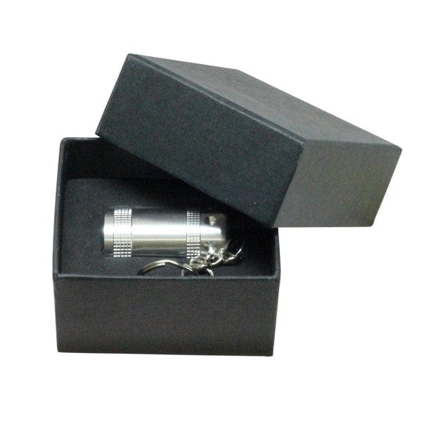 Shorty LED-Taschenlampe Aluminium – Inkl. Batterien & Geschenkbox