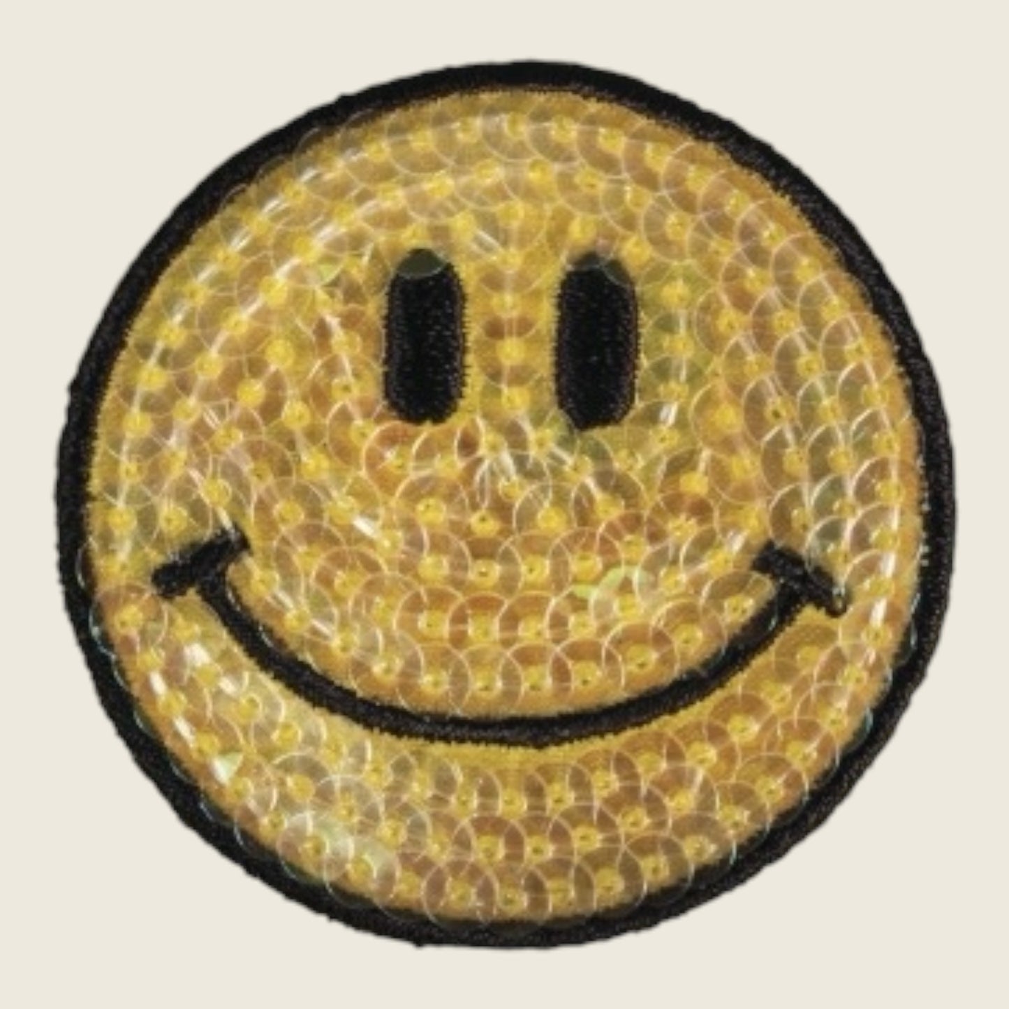 Rayher Patch “Smile”, 5 cm, zum Aufbügeln