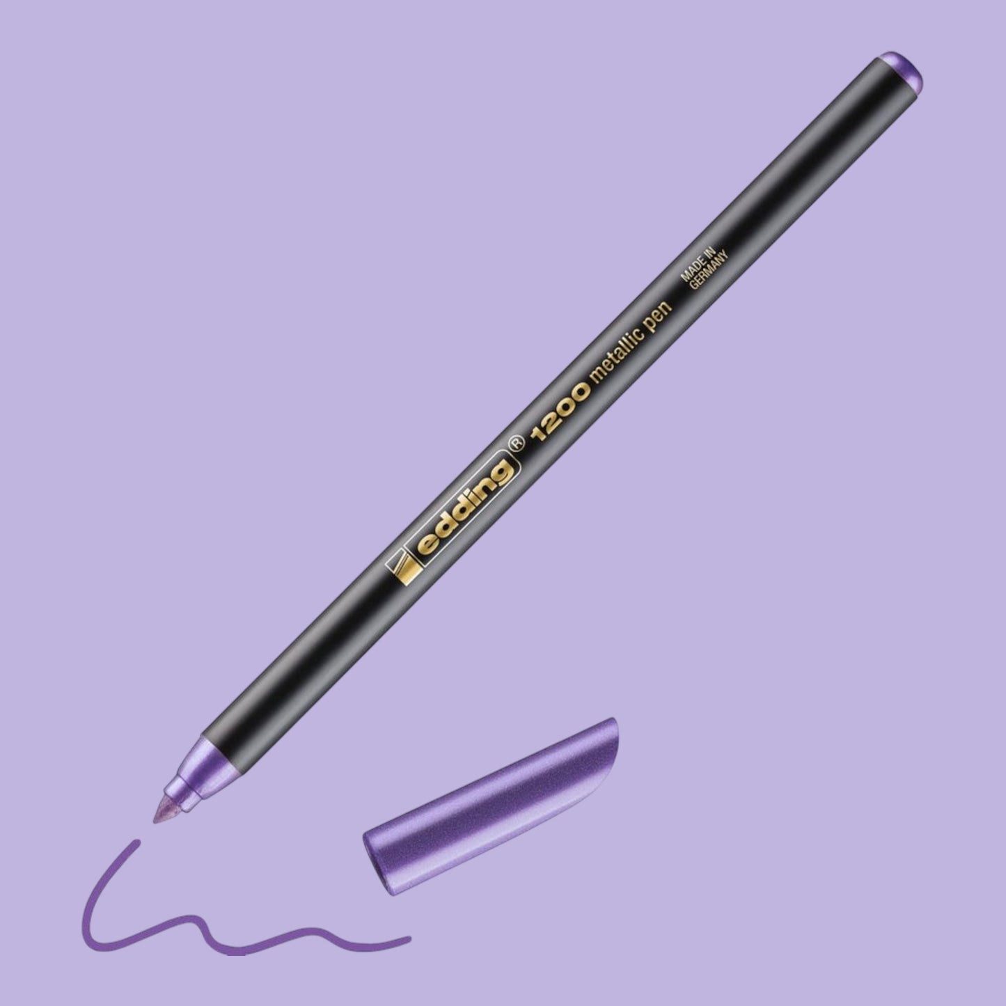 Edding Faserschreiber 1200 Metallic Violett 0,5-1mm